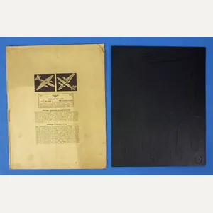 WWII B-26 Marauder Bomber Aircraft Identification Model