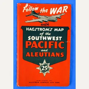 WWII Southwest Pacific and Aleutians Map