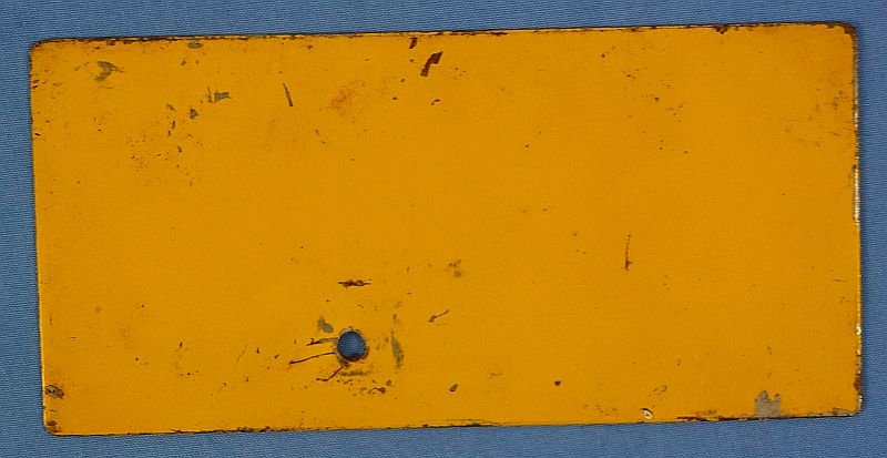 Vehicle License Plate of the United States Military Liaison Mission to the Soviet Forces in Germany — image 2