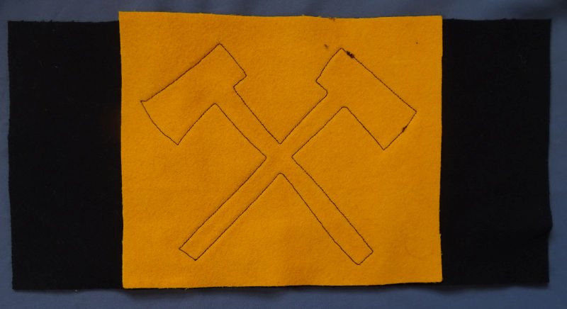 1851-1899 Cavalry Pioneer Brassard — image 2