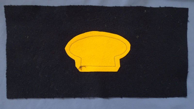 1898-1902 Cavalry Cook Brassard — image 2