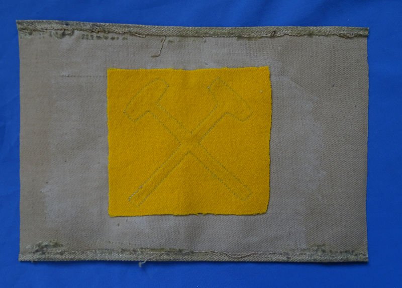 1899-1902 Cavalry Mechanic Khaki Brassard — image 2