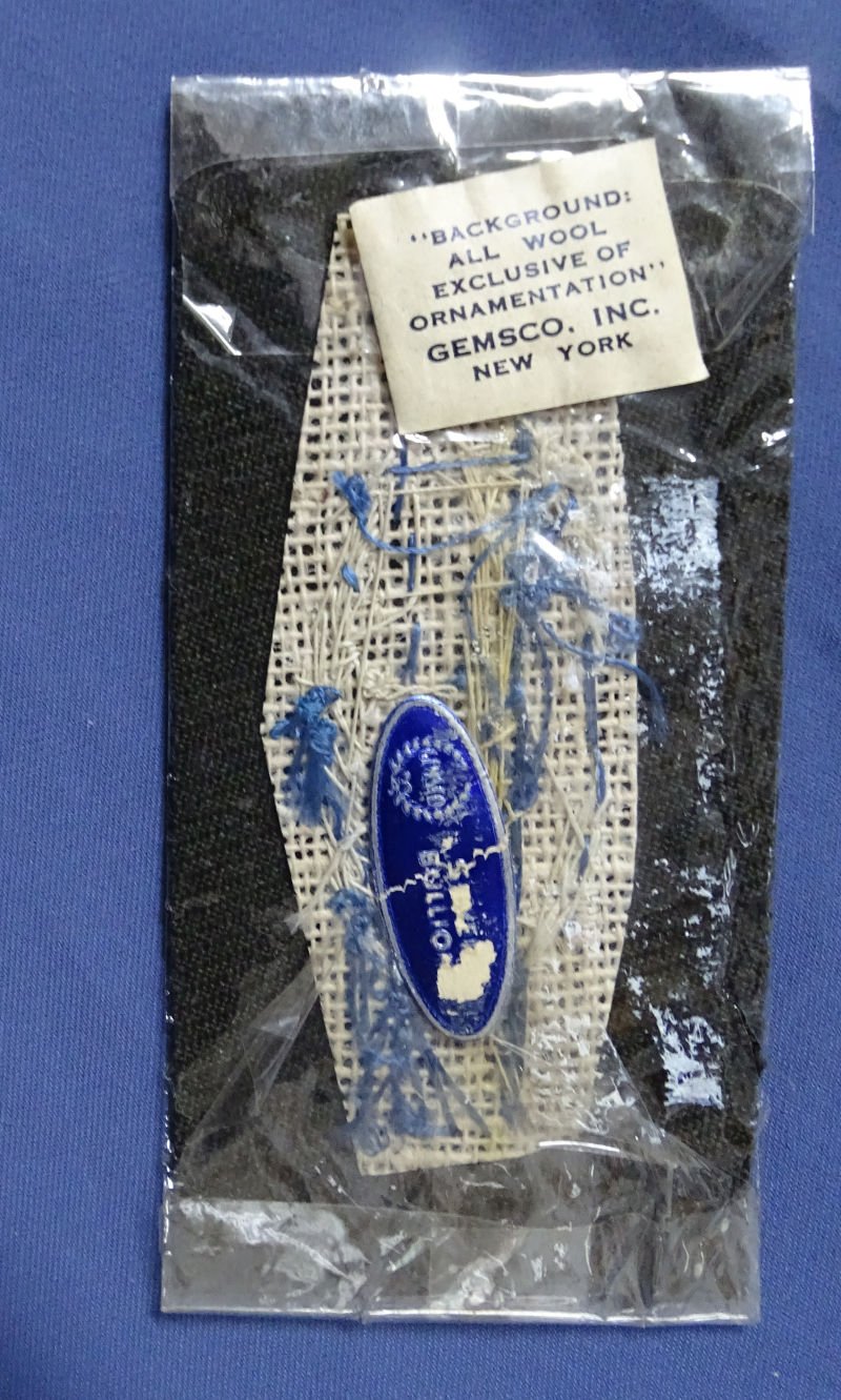 WWII Bullion Combat Infantry Badge In Original Gemsco Wrapper — image 2