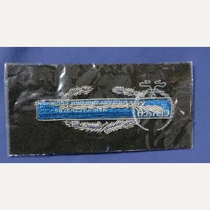 WWII Bullion Combat Infantry Badge In Original Gemsco Wrapper