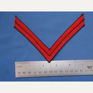 Indian Wars Shirt Size Corporal's Artillery Chevron