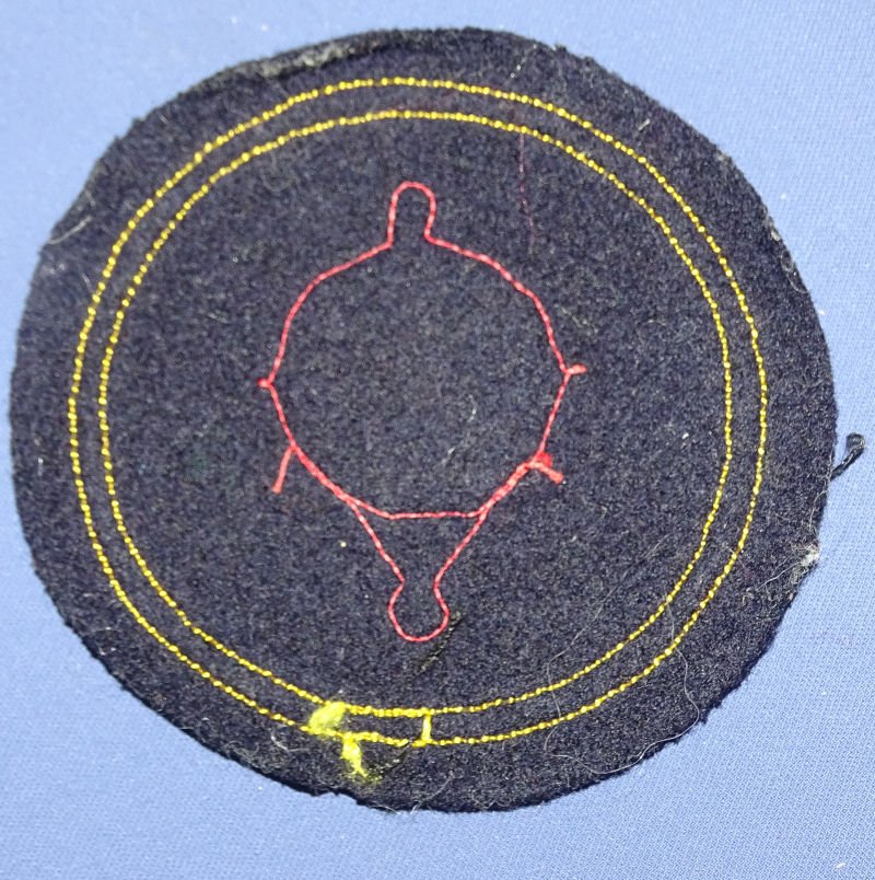 1902 Coast Artillery Casement Electrician Chevron — image 2