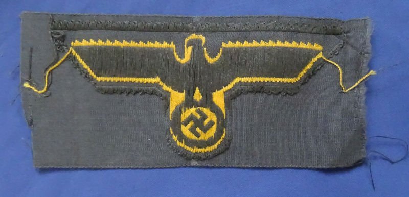 WWII German Kriegsmarine Coast Artillery Breast Eagle — image 2