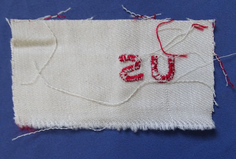 WWII Maritime Service USMS 'US' Patch — image 2