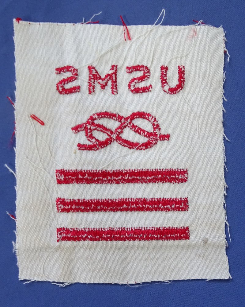 WWII Maritime Service USMS 1st Class Apprentice Rate — image 2