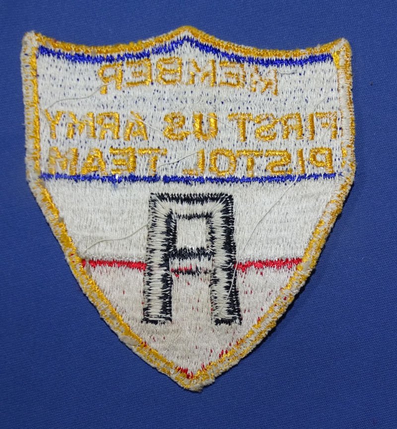 Member 1st U.S. Army Pistol Team Patch — image 2