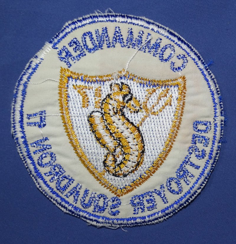 Navy Commander Destroyer Squadron 17 Patch — image 2
