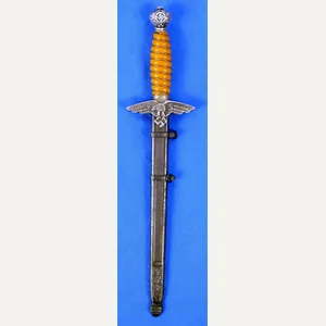 Miniature 2nd Model Luftwaffe Officer Dagger