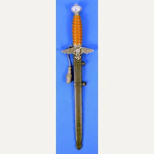 Miniature 2nd Model Luftwaffe Officer Dagger by SMF (Stöcker & …