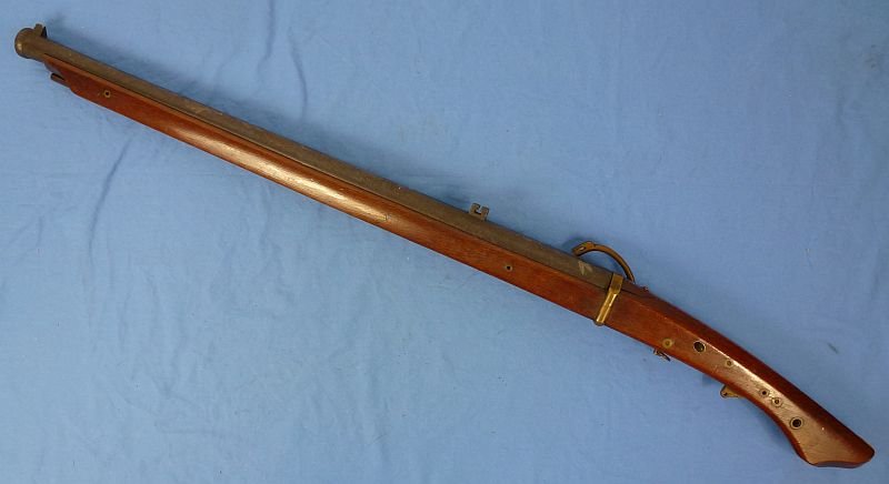 Japanese Edo Period Etched Heavy Barrel Matchlock Musket — image 2