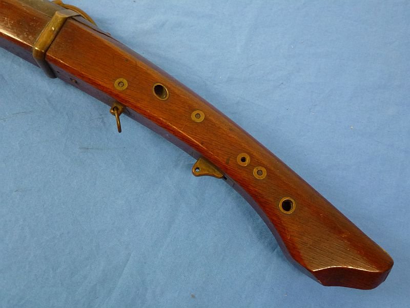 Japanese Edo Period Etched Heavy Barrel Matchlock Musket — image 6