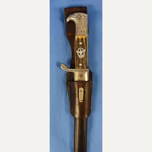 Third Reich Police Dress Bayonet by P.D. Luneschloss with Matching …