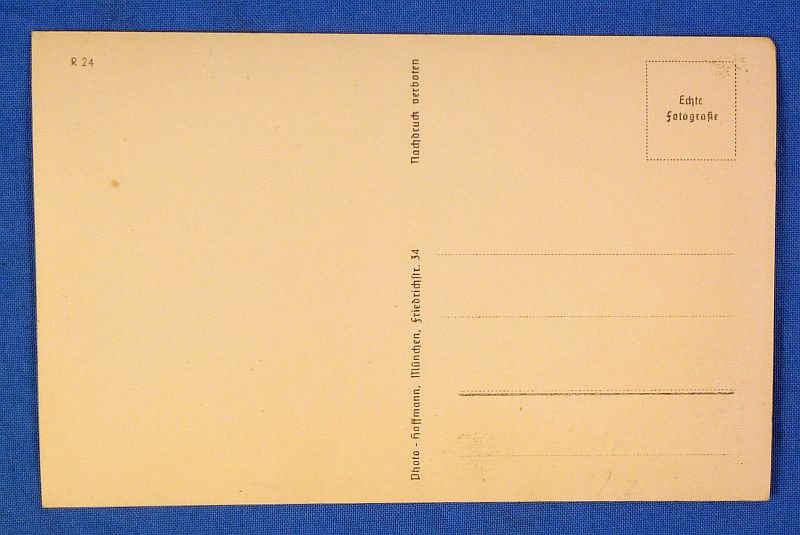 Knight's Cross with Oak Leaves and Swords Recipient Propaganda Postcard of Luftwaffe Ace Hans Philipp — image 2