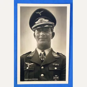 Knight's Cross with Oak Leaves Recipient Propaganda Postcard of Luftwaffe …