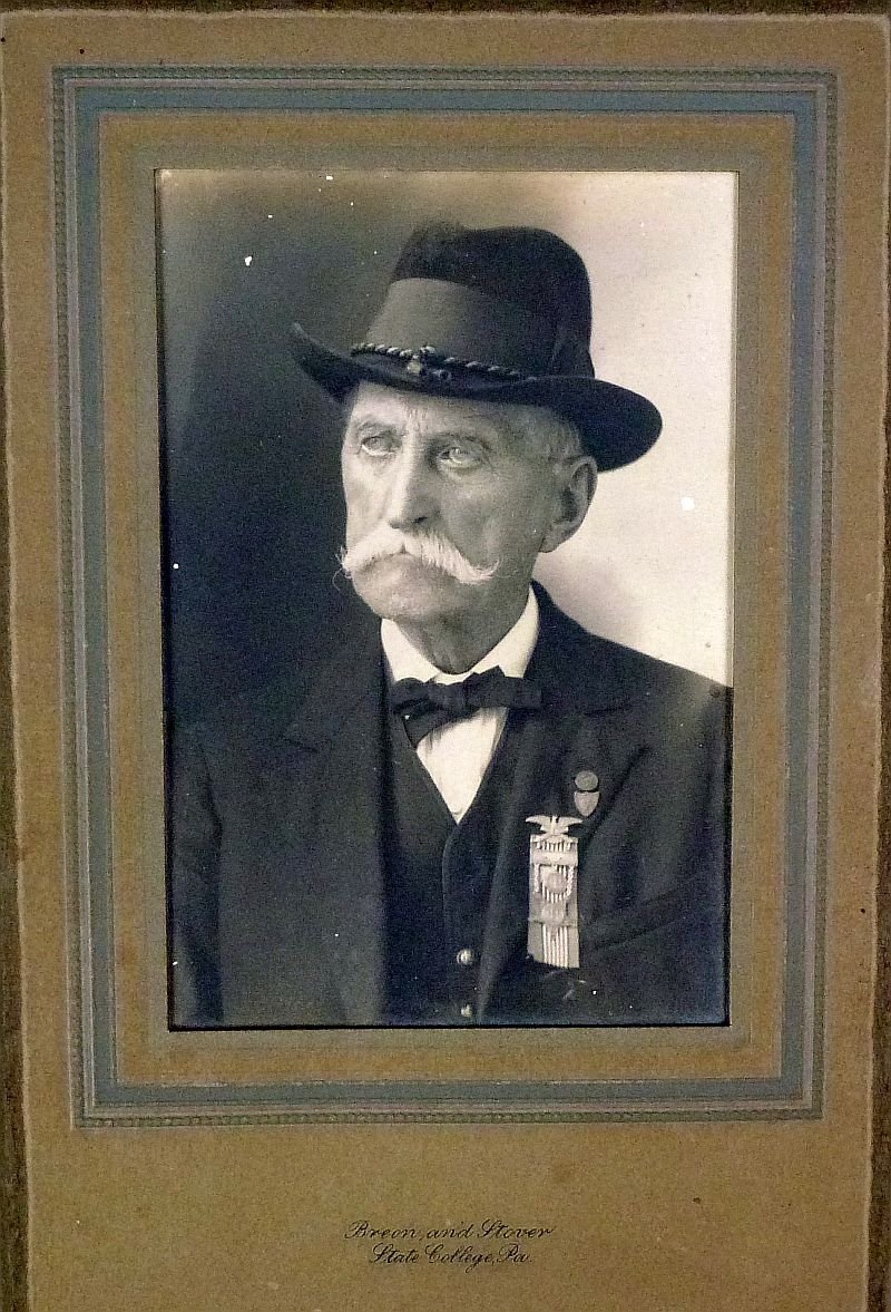 Named GAR Civil War Veteran Portrait Photograph
