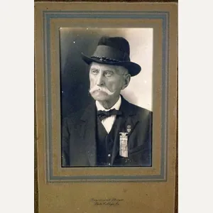 Named GAR Civil War Veteran Portrait Photograph