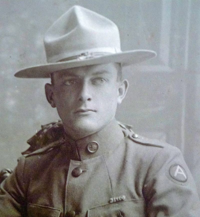WWI Army of Occupation Motor Transport Corps Member Portrait Photograph — image 2