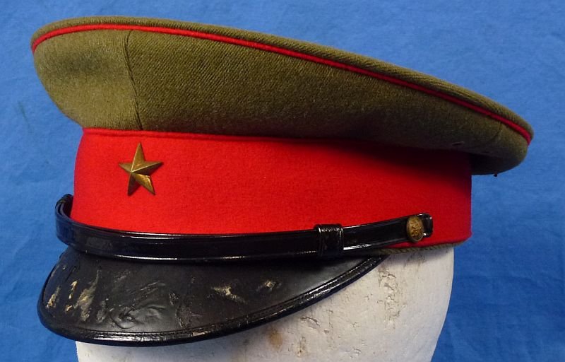 Two Cased Visor Caps and Photograph Group of Japanese Imperial Army Lieutenant General Yoshio Shinozuka — image 15