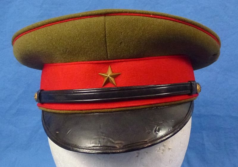 Two Cased Visor Caps and Photograph Group of Japanese Imperial Army Lieutenant General Yoshio Shinozuka — image 8