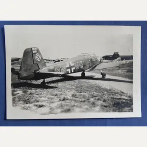WWII German Aircraft Photo 3-3/4 x 2-5/8″