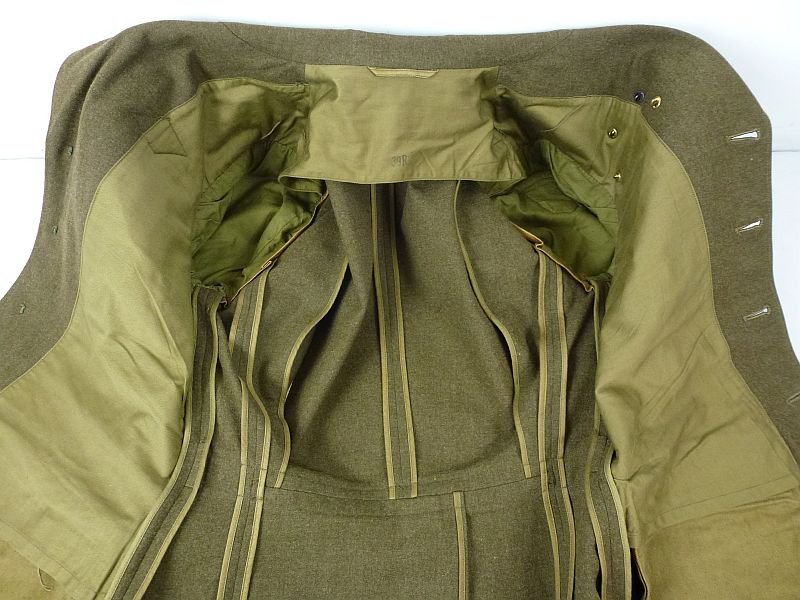 WWII U.S. Army 101st Airborne Division Infantry First Sergeant Tunic with Overseas Cap — image 10
