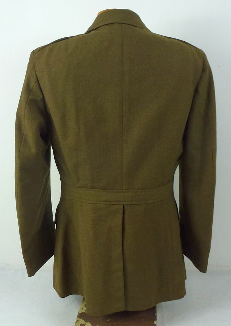 WWII U.S. Army 101st Airborne Division Infantry First Sergeant Tunic with Overseas Cap — image 7