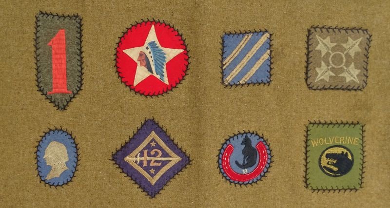 Exceptional WWI Patch Blanket — image 12