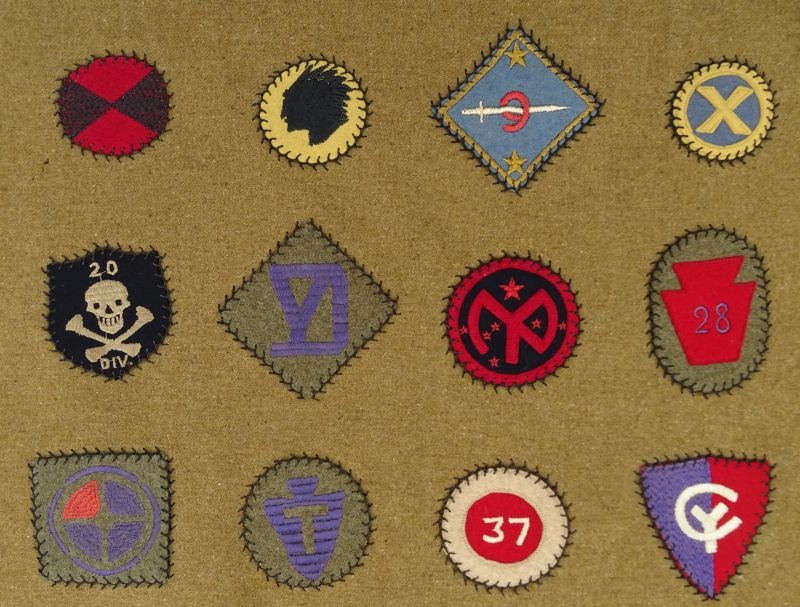 Exceptional WWI Patch Blanket — image 13