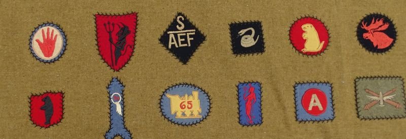 Exceptional WWI Patch Blanket — image 8