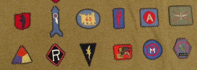 Exceptional WWI Patch Blanket — image 9