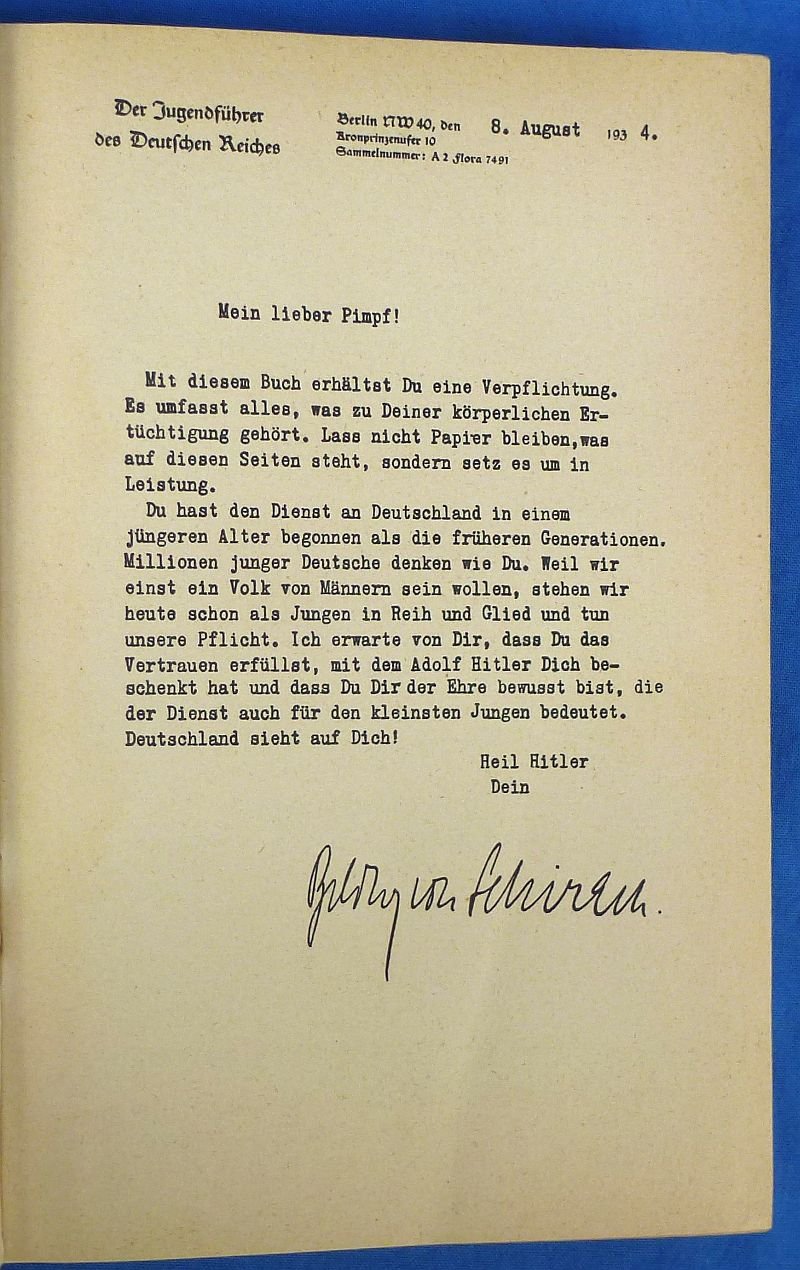 1934 Hitler Youth Handbook: 'Pimpf im Dienst' ('Youth on Duty') — image 3