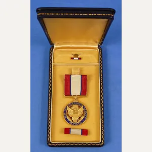Cased and Numbered World War II U.S. Army Distinguished Service …
