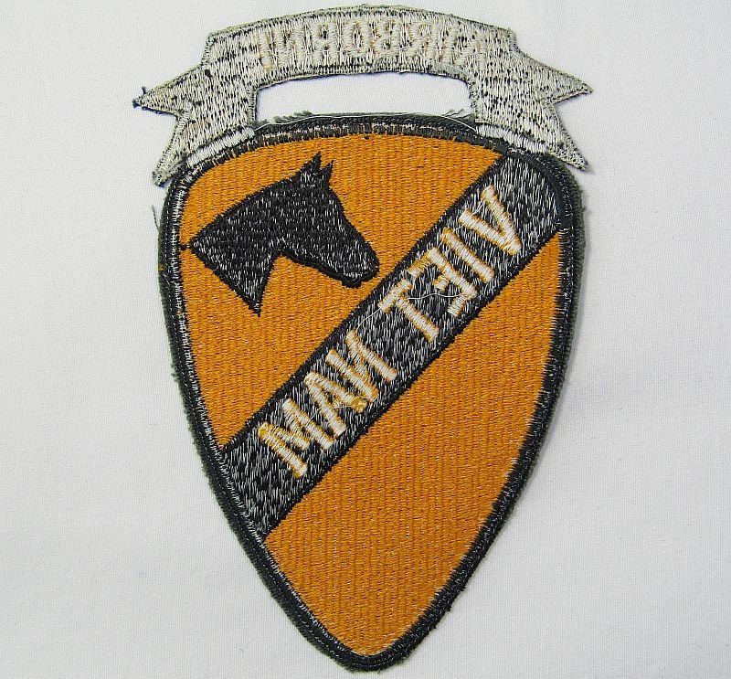 1st Cavalry Division Airborne Vietnam Patch — image 2