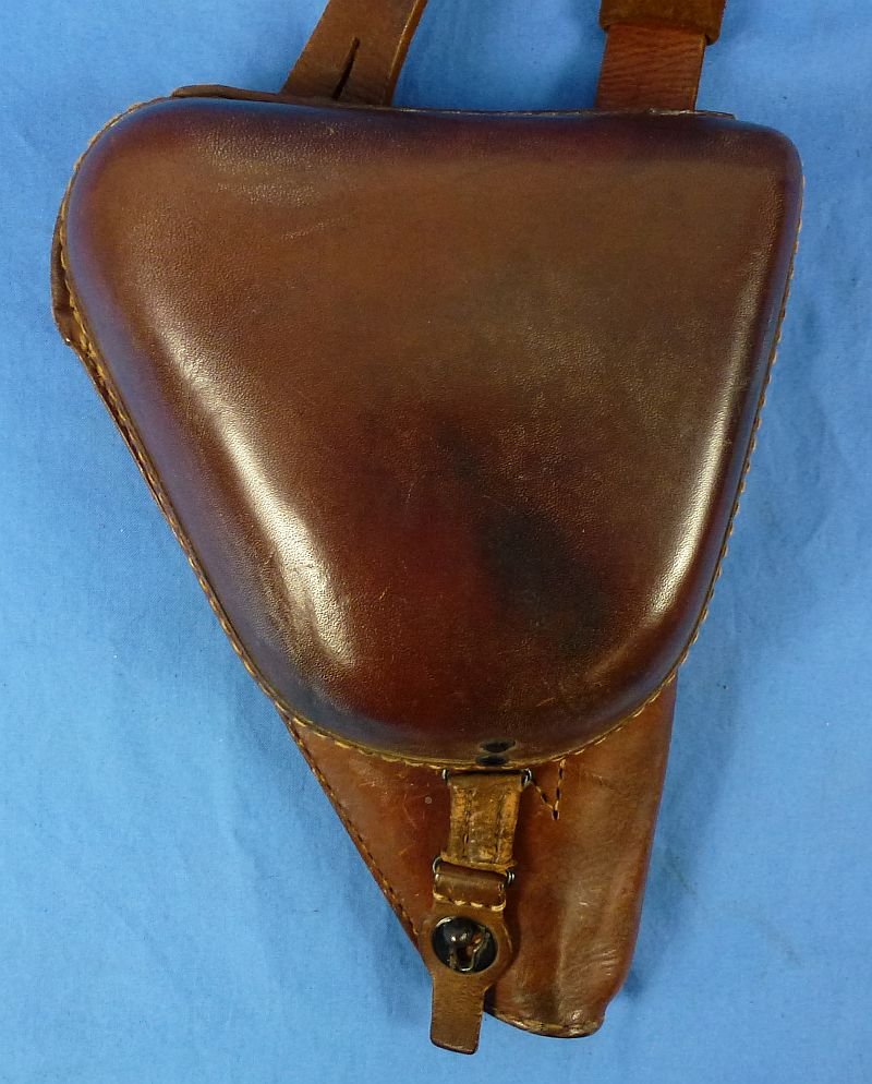1941 Dated Japanese Officer's Nambu Pistol Holster & Cleaning Rod — image 2