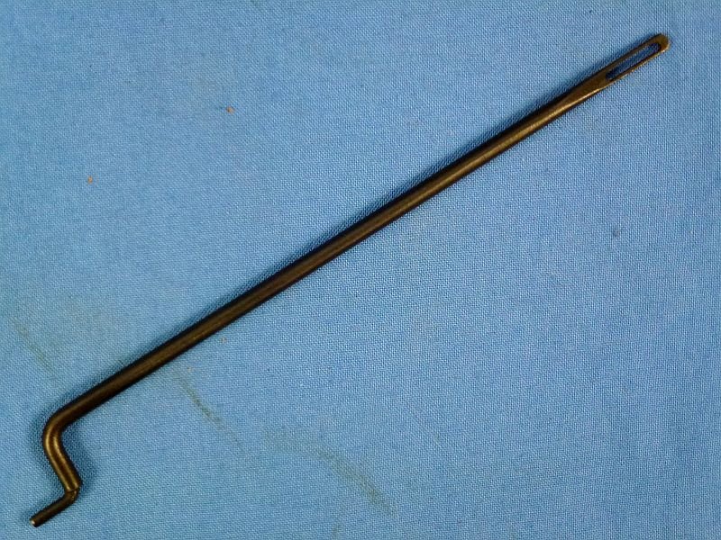 1941 Dated Japanese Officer's Nambu Pistol Holster & Cleaning Rod — image 6