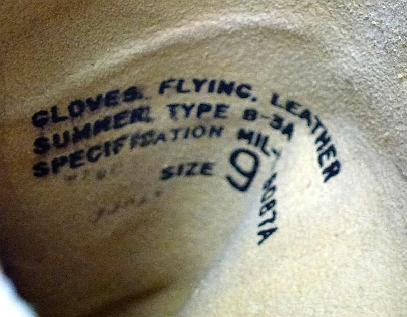 WWII U.S. Navy Aviator B-3A Flying Gloves — image 4