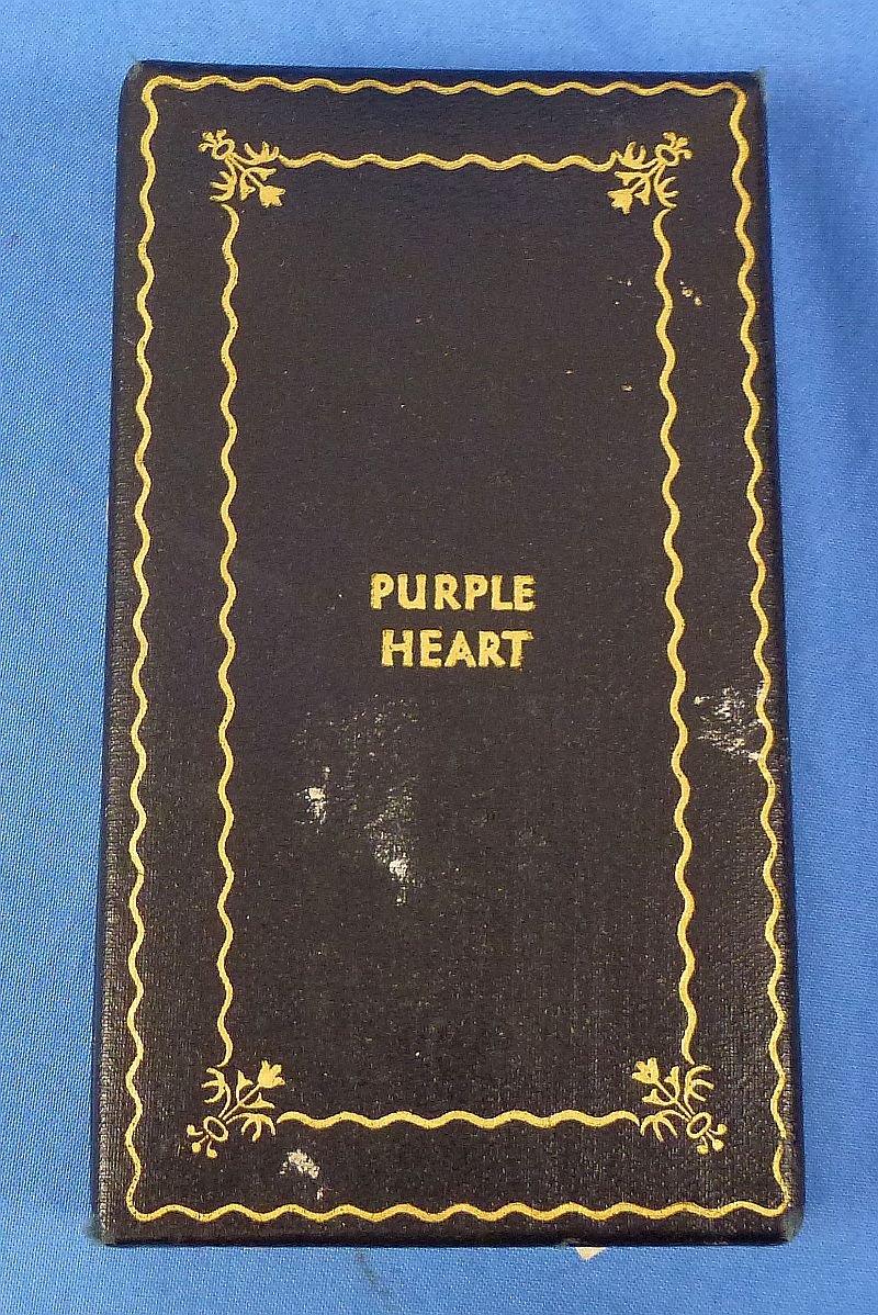 Cased, Boxed and Named WWII U.S. Marine Corps Okinawa KIA Posthumous Purple Heart Group — image 9