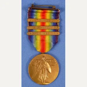 WWI Three Bar Victory Medal