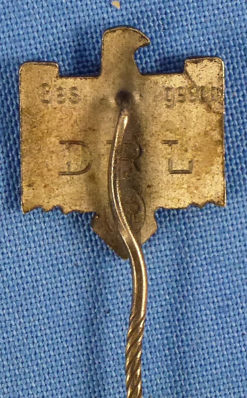 1938 Decathlon Participant Award Document with DRL Stickpins — image 4