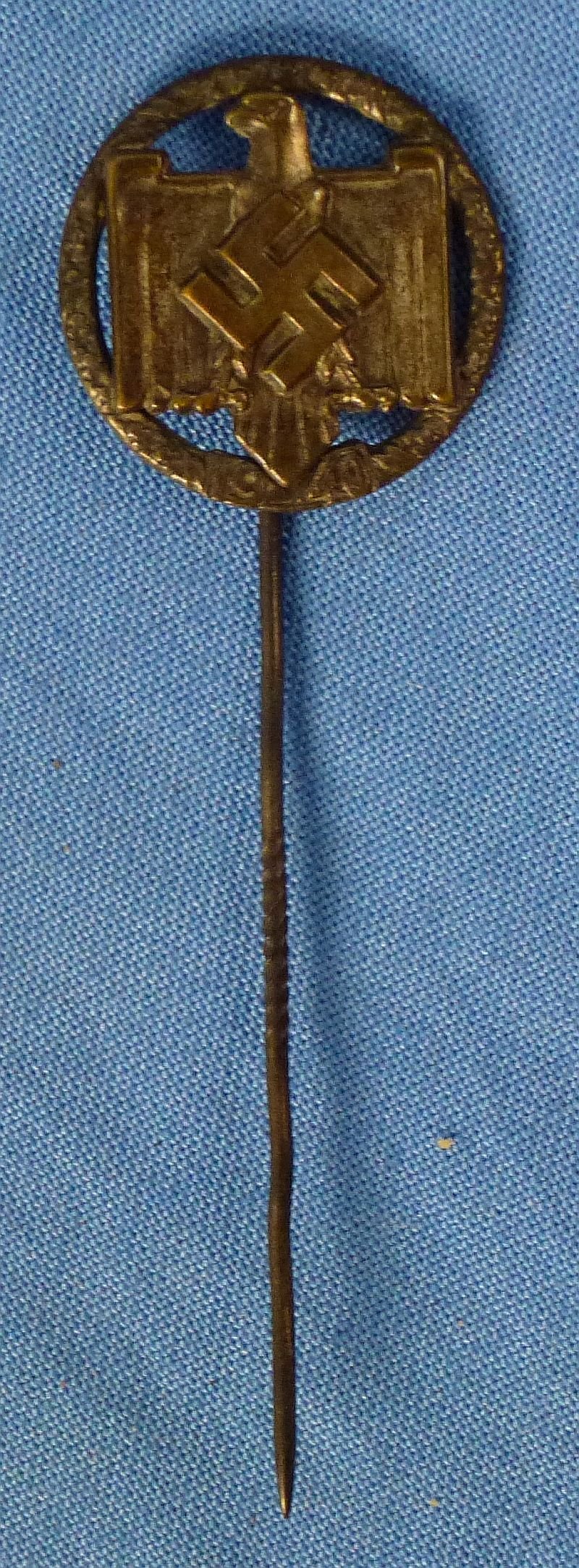 1938 Decathlon Participant Award Document with DRL Stickpins — image 5