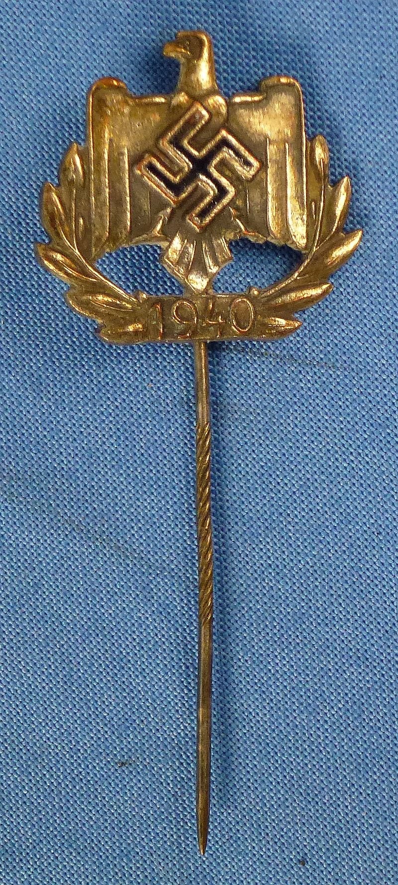 1938 Decathlon Participant Award Document with DRL Stickpins — image 7