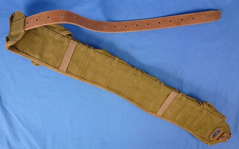 WWII Japanese Army Paratrooper Ammunition Bandolier — image 2