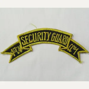Theater Made 1st Cavalry Security Guard Scroll