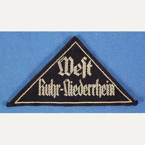 BDM District Sleeve Triangle of West Ruhr-Niederrhein