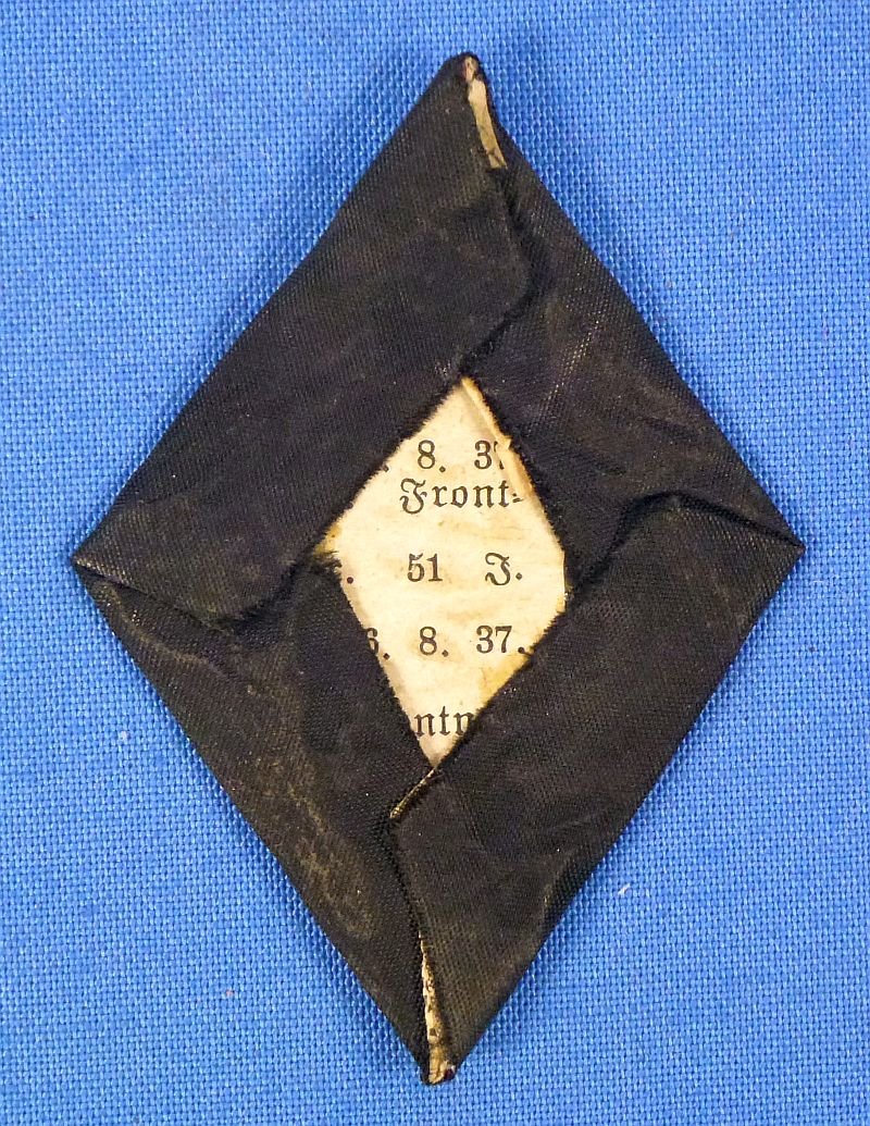 Hitler Youth Fire Defense Sleeve Badge — image 2