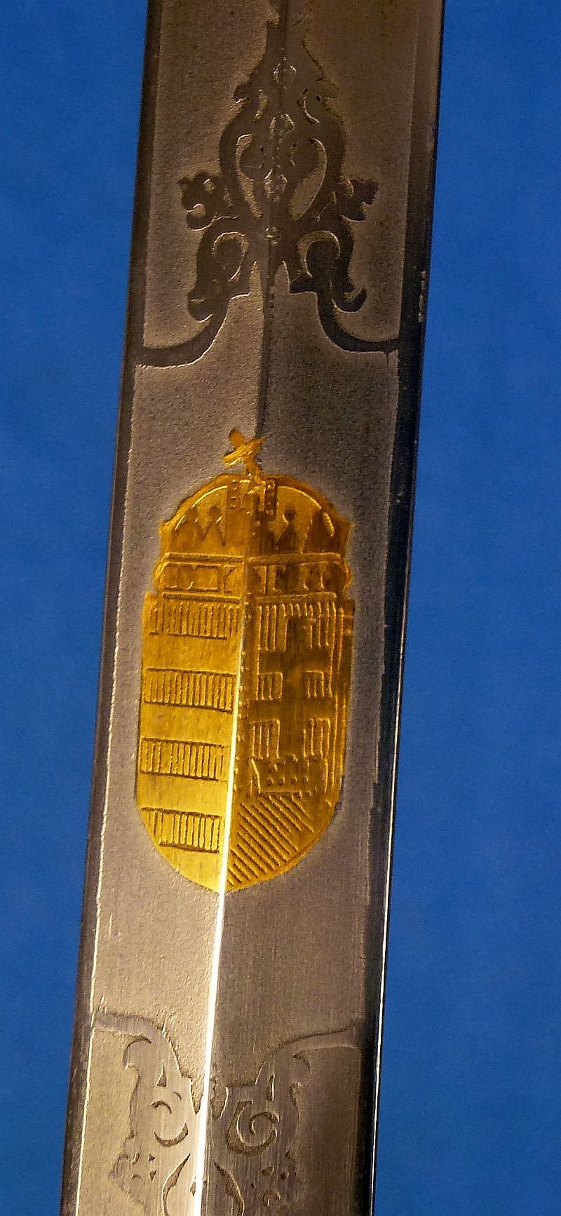 WWII Hungarian Medical Officer Presentation Dagger — image 6